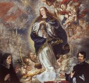 Juan de Valdes Leal The Immaculate Conception of the Virgin,with Two Donors USA oil painting artist